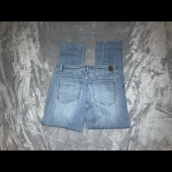 😎😎SIMPLY VERA FLORAL APPLIQUÉ JEANS - Picture 3 of 3